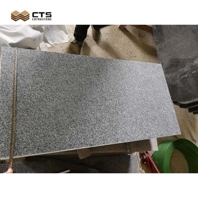 China Modern Honed Finished Granite Stone 654,China Honed Padang Granite Dark Gray Granite g654 for sale