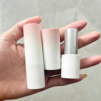 China 12.1mm caliber diy lipstick tube gradient stain loop magnetic round empty tube wholesale lipstick cosmetic for sale