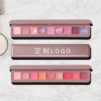 China Eyeshadow Box Eyeshadow Palette Eye Shadow Makeup Persistent Coloring Eyeshadow for sale