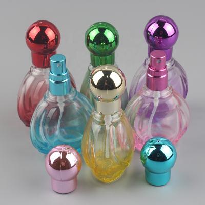 China Indonesia Style Glass Perfume Bottle 20ml 30ml 50ml Perfume Glass Bottle Cosmetic Manufacture for sale