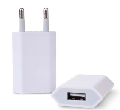 China A1400 5W Universal Mobile Phone Ultra-thin EU USA Plug Charger for Apple iPhone 7 8 X xr usb cell phone usb power adapter 5W Eu plug for sale