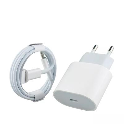 China Original Wholesale 1-1 Palladium Wall Fast Charger 20W Mobile Phone USB C Charging Power Adapter Directly Connectable With iPhone 14 for sale