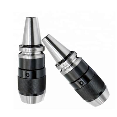 China factory high precision bt30 bt40 bt50 sk40 sk50 cat40 cat50 solid keyless drill chuck for cnc machine for sale