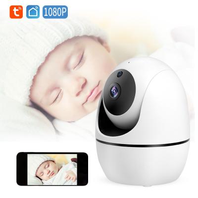 China PAN-TILT IP Security Baby Motion Cams Alarm vava baby monitor 1080p HD wireless smart wifi camera 2.4 wireless smart video-audio baby monitor for sale