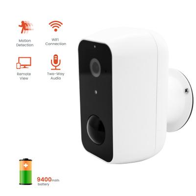 China Human Motion Tracking HD P2P IP CCTV Camera Low Security Home Wireless Battery Powered tuya smart wifi battery camera for sale