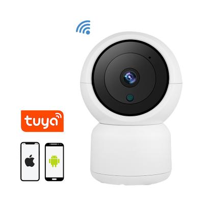 China Full HD 1080P 128GB PAN-TILT SD card and tuya cloud storage babyfoon met camera 24 hours recording 2 way audio wireless baby monitor for sale