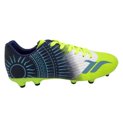 China Soft Wholesale Soccer Shoes Football Boots Shoes Yellow Soccer Football for sale