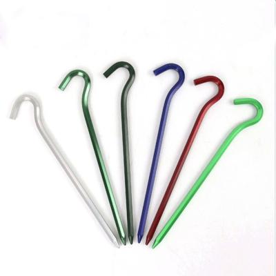 China High quality tent outdoor camping tent aluminum peg stake for camping for sale