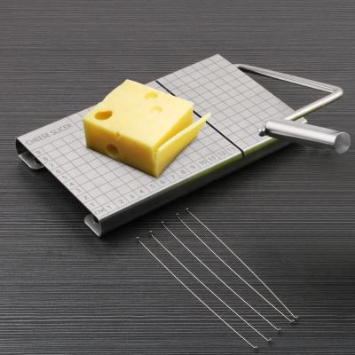 China SINGING BIRD Stocked Stainless Steel Wire Cheese Cutting Board Manual Cutters Slicers Cheese Tools for sale