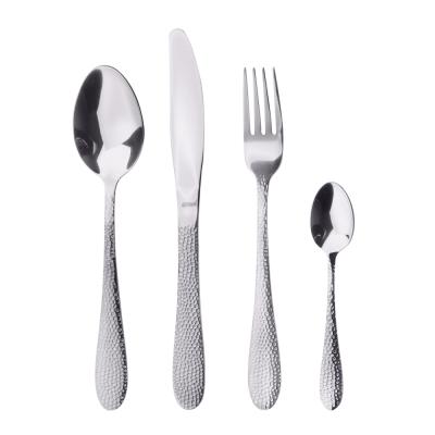 China Amazon Gold Black Sustainable Hot Selling Flatware Set Stainless Steel For Wedding Party Gift for sale