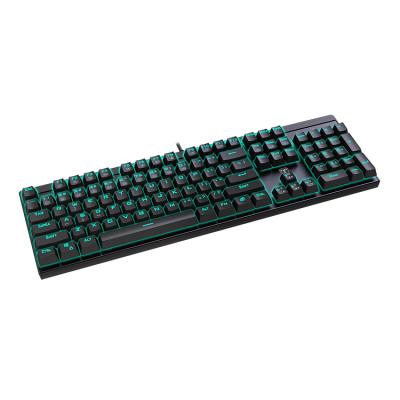 China Economic Multimedia Keys Custom Design USB Mechanical Keyboard Gaming Keyboard for sale