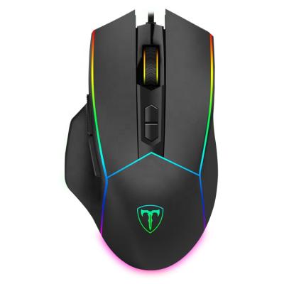 China 10D Factory Hot Sale 20G Adjustable ACC DPI 10 Buttons RGB Computer Gaming Mouse for sale