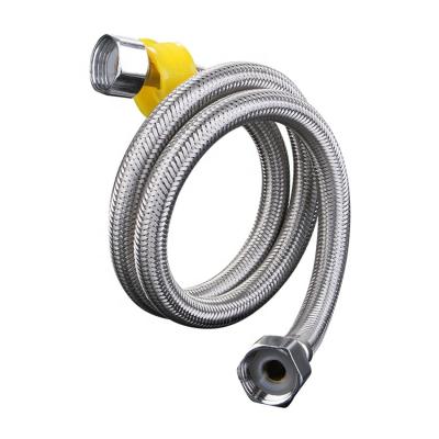 China MG-I159 Stainless Steel Braided Hose Water Toilet Hose pex Metal Braid Hose Modern Flexible Portable Metal PTFE Hose Cable SS for sale