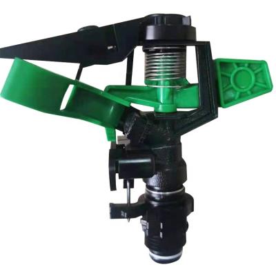 China Easily Install Plastic 360 Degree Impact Sprinkler Head For Soft Lawn Irrigation System for sale