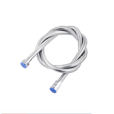 China High Security 2.0m Stainless Steel Flexible Silver White Shower Hose for sale