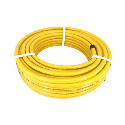 China Hot Selling Yellow Gas Hose Good Quality Hose Connector Flexible Gas Hose for sale