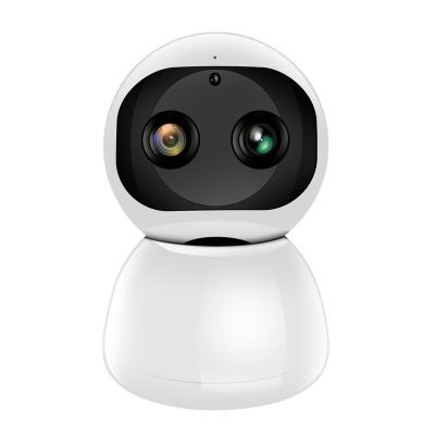 China NIGHT VISION Zoom Lens Wifi Humanoid IP Camera Hd Security Smart Wireless Surveillance Dual 120 Angle CCTV Cameras for sale