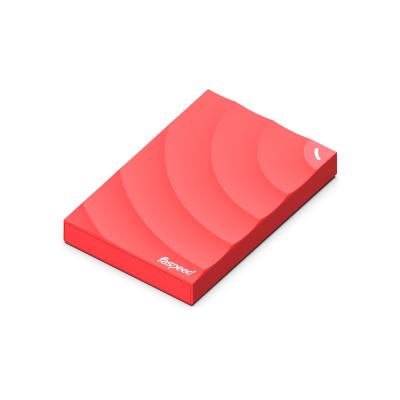 China caja portátil 2.5Inch rojo SATA de la caja de la unidad de disco duro externa de 7m m en venta