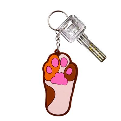 China Hot Selling Anime Cartoon New Style Anime Cartoon Dog Pattern Car Phone Car Key Chain Keychains For Women Key Ring for sale