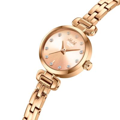 China Water Resistant 2021 Best-selling Ladies Wrist Watch Reloj Ladies Wrist Watch Luxury Champagne Quartz Jewelry Watches For Women for sale