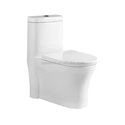 China Double-Flow Modern Design Perfect Siphonic Ceramic One Piece Toilet For Multifunctional Use for sale