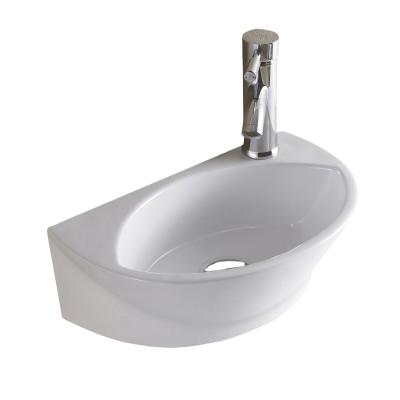 China Durable Modern Bathroom Art Washing Basin Countertop Ceramic Hand Sink Above Counter Basin Sink for sale