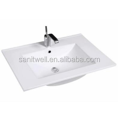 China Supplier Easy Clean Wholesale Sanitary Ware Ceramic Feather Edge / Thin Edge Basin for sale