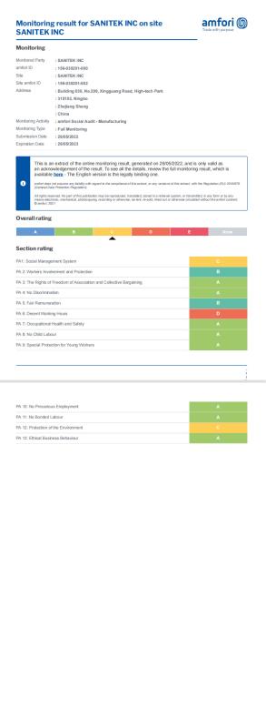 BSCI - Jvk (ningbo) E-Commerce Co., Ltd.