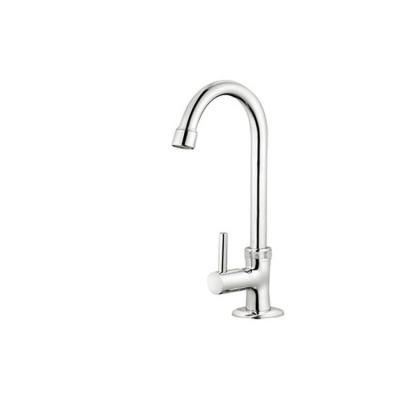 China Hot Sale Modern Cheap Deck Mounted Stainless Steel Cold Water Faucet Kitchen Faucet for sale