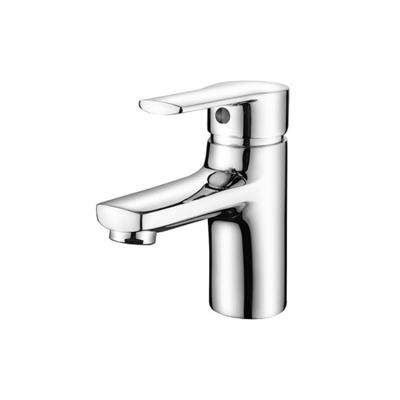 China Brass Faucets Factory Bathroom Basin Vanity Water Metered Taps Hot And Cold Classic Basin Faucets for sale