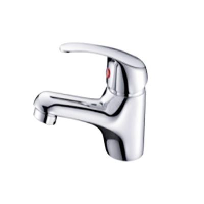 China Cheap Water Metered Faucets Factory Vanity Basin Taps Chrome Basin Sink Faucets Mixer for sale