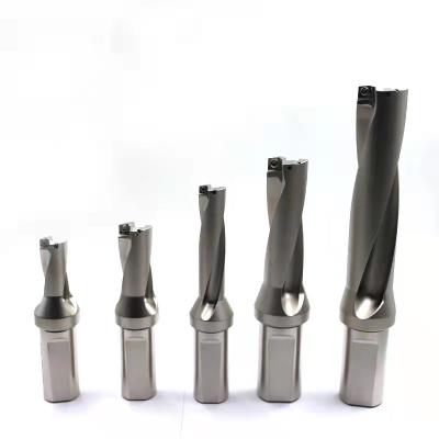 China Metal Drilling Carbide Cutting Tools Indexable High Speed ​​Carbide Milling U Drill Tools Insert 3D U Drill for sale