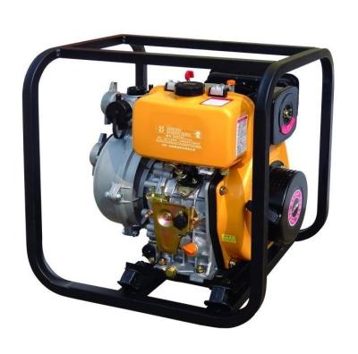 China Family Homes Diesel Engine Portable Water Pump Fixed 2 Inch Diesel Gasoline Price for sale