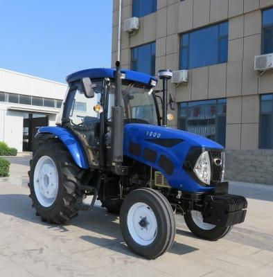 China Farm Tractor 100HP 4WD Massey Ferguson Farm Tractor With Front End Loader And Backhoe for sale