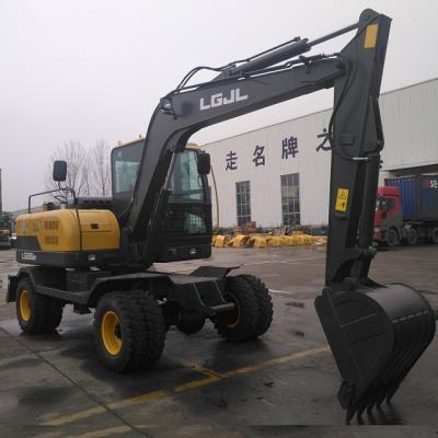 China 8 Ton Excavator Price Wheel LG690BM Optional for sale