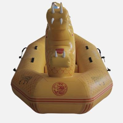 China Enjoy the Wonderful Dragon Outdoor Inflatable Boat Factory Wholesale New Style Experience OEM Rowing Fishing Boat Boat Small for sale