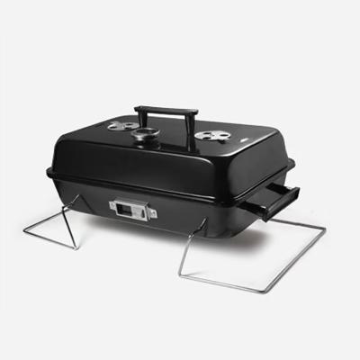 China Outdoor Camp Easily Assembled Mini Charcoal Bbq Grill Tabletop Mini Portable Stainless Steel Barbecue Car Grill for sale