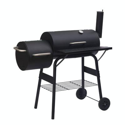 China China Manufacturer Outdoor Picnic Camping Patio Barrel BBQ Grill Easily Collated Smoker Drum Dismountable Portable Charcoal BBQ Grill for sale