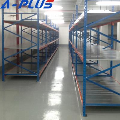 China Suitable For Outdoors Europe Certificated Metal Shelving Medium Duty Rack Long Span Shelf for sale