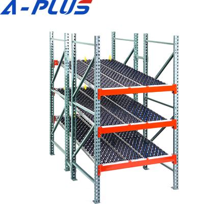 China Suitable For Outdoor Storage Rack Roll Rack Steel Metal Stacking Rack for sale