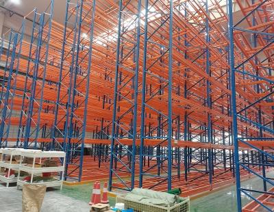 China Cheap Corrosion Protection Factory Pallet Racking System Very Shrink Aisle Racking for sale