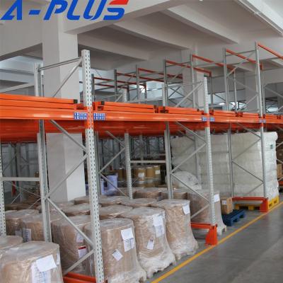 China Suitable For Sales Out Good Push Back Rack Heavy Duty Warehouse Rack Angle Iron Shelving for sale