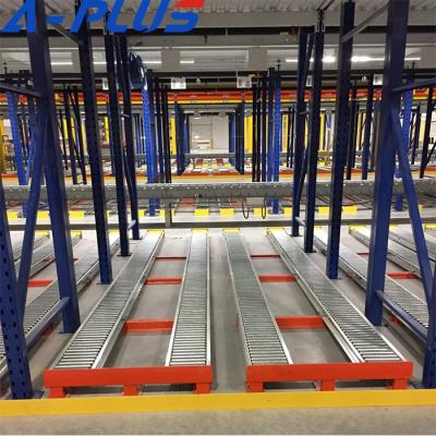 China Suitable for design pallets free flow rack outside store shelving for sale