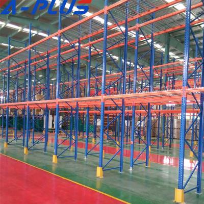 China Suitable For Traditional Outdoor Custom Pallet Rack Warehouse Storage Retail Shelving for sale