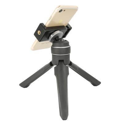 China PORTABLE Portable Mini Desktop Tripod With 360 degree rotate for selfie live streaming for sale