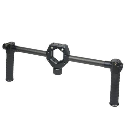 China Zhiyun Crane 2 Moza Air Adjustable Gimbal Handle DJI Feiyu A1000/A2000 Dual Carbon Fiber Compatible for sale