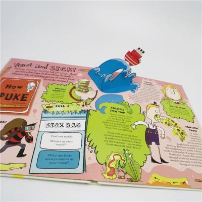 China Eco-friendly Hot Selling Customized Size Hard Cover 3d Kids Board Book Eco-friendly Automatic Printing Service for sale