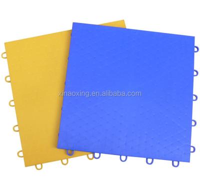 China Indoor Sport Flooring SUGE Indoor Multi-Purpose Suspended Sports Court Flooring for sale