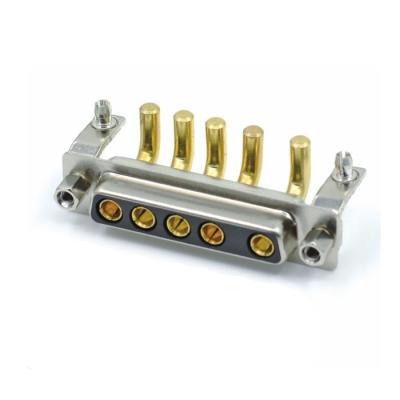 China Computer D-SUB 5W5 Female Connector High Power 5w5 DIP Type R/A Connector For PCB for sale