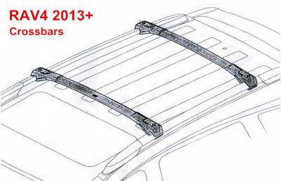 중국 2013의 2016년 도요타 RAV4 지붕 수화물 선반 가로장을 위한 OE 작풍 가로장 판매용